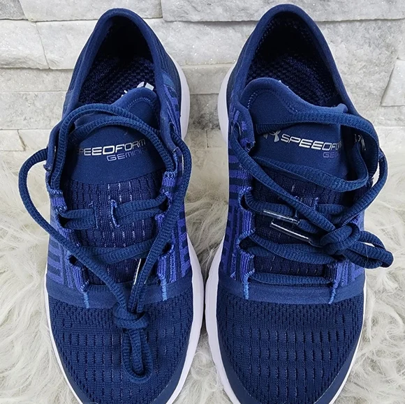 Under Armour women SpeedForm Gemini 3 Running Shoes Ultra Blue - Picture 2 of 14